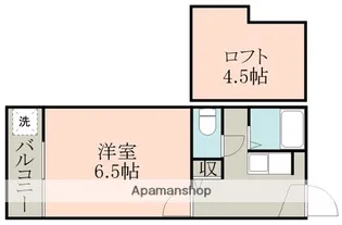 ウイングス1番館【1階】の間取り