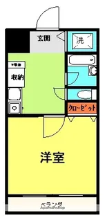 アンビシャス月出【2階】の間取り