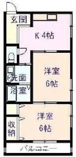 熊本県熊本市東区沼山津3丁目【アパート】の間取り