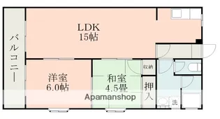 メゾンビスタ【2階】の間取り