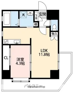 アップリッチ本荘【6階】の間取り