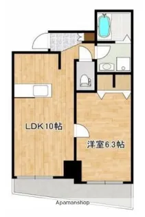 トウイナーズマンション【9階】の間取り