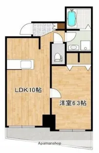 トウイナーズマンション【11階】の間取り
