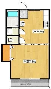 新南部ロイヤルハイツ【3階】の間取り