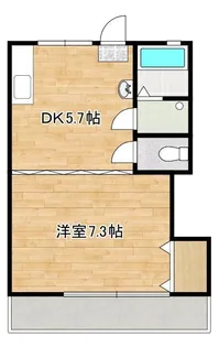 新南部ロイヤルハイツ【305号室】の間取り