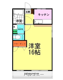 アローハイム庄口公園【1階】の間取り