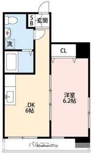 アーバン・ビルドⅠ【2階】の間取り