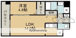 ISM水前寺【2階】の間取り