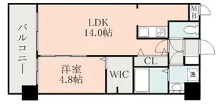 ISM水前寺【7階】の間取り