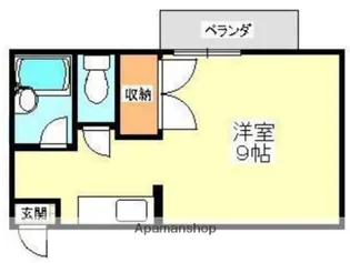 メイユールハウス【1階】の間取り