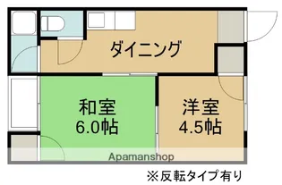 パレイシャル菊池【1階】の間取り