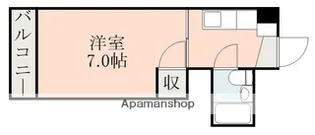 MHR神水【407号室】の間取り