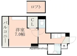 メゾンド・レクサスウエノビル【4階】の間取り