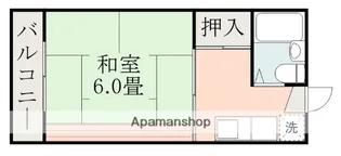 熊本県熊本市中央区水前寺1丁目【アパート】の間取り