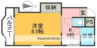 白石マンション【2階】の間取り