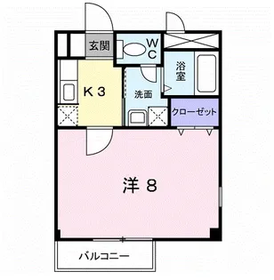 アウローラ02J【1階】の間取り