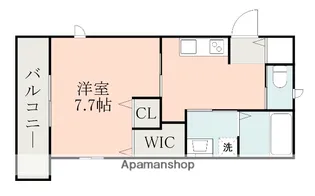 メゾンドソフィア本荘A【2階】の間取り