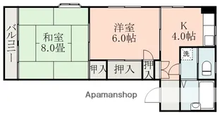 フローラル花園【3階】の間取り