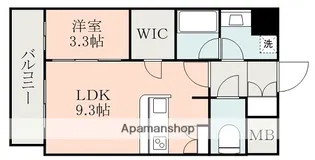ソフィア九品寺【5階】の間取り