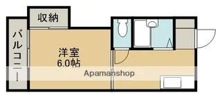 クロノス28熊大東【3階】の間取り