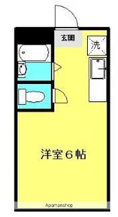 リッチハイツ90【4階】の間取り