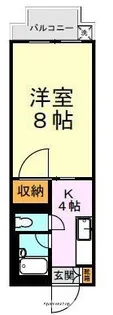 グロリア東海ハイツ【3階】の間取り