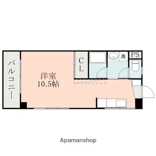 水前寺モア・ナチュール【2階】の間取り