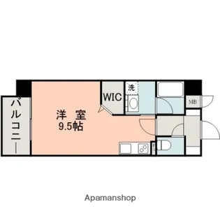サムティ慶徳レジデンスⅡ【3階】の間取り