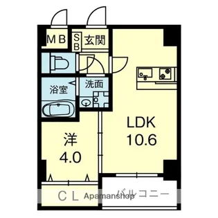 SAKURA TERRACE【6階】の間取り