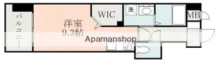 フルール米屋町【12階】の間取り
