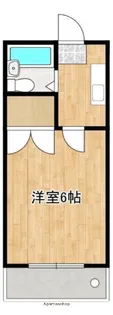 セイワコーポ【206号室】の間取り
