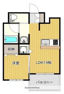 VINCENTE船場【5階】の間取り