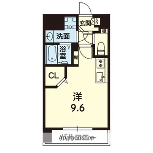 ライズ熊本駅NORTH【403号室】の間取り