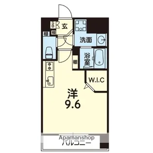 ライズ熊本駅NORTH【7階】の間取り