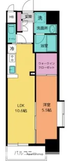 熊本県熊本市中央区国府2丁目【マンション】の間取り