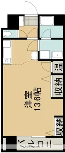 ヴァルール慶徳【405号室】の間取り