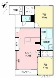 シャーメゾンアメニティ御領Ⅰ【2階】の間取り