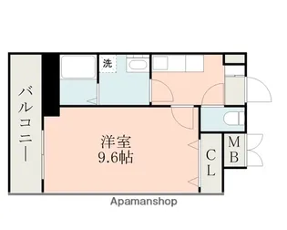 エスペランサ新屋敷【4階】の間取り