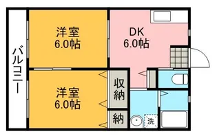 マドレカーサ【1階】の間取り