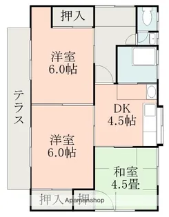 熊本県熊本市中央区出水5丁目【一戸建】の間取り