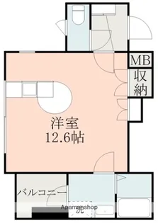 コマキビル【5階】の間取り