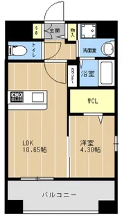 LIBTHマーレ平成Ⅱ【13階】の間取り