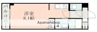 カスティージョ上林【402号室】の間取り
