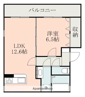 ヴェルドミール蓮台寺【1階】の間取り