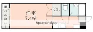 アーリー1南熊本【3階】の間取り