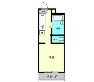 サンライト新南部【105号室号室】の間取り