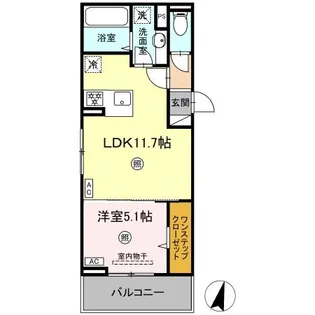 グレースメゾンコンフォートメゾン コンフォートメゾン【3階】の間取り