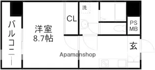 PRENDRE本山【6階】の間取り
