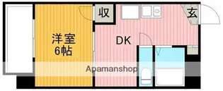 アトール水前寺【5階】の間取り