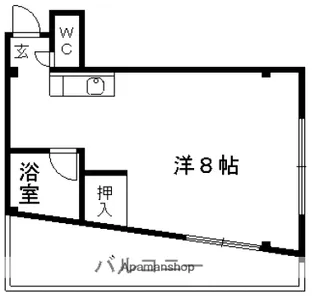 ローズンビート【4階】の間取り